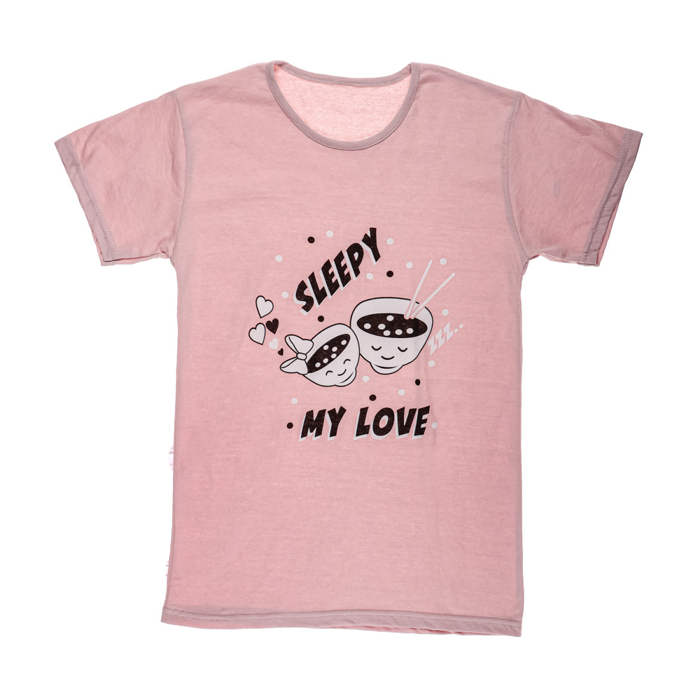 Комплект женский (футболка и штаны), р.46-56, 100% хлопок, арт. 75970, ТМ Ромашка, арт.№ 354-213