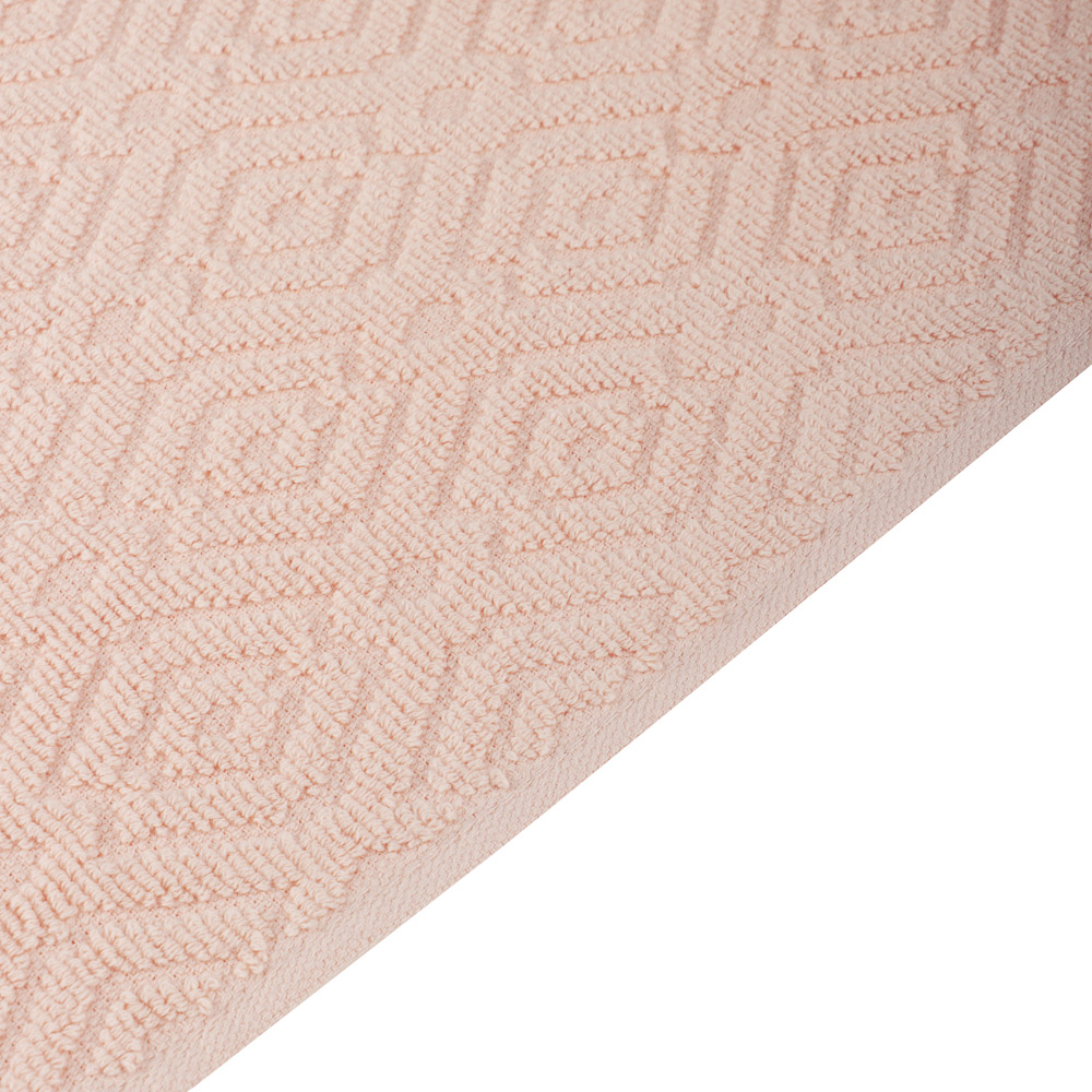 Полотенце кухонное махровое, 30х50см, 100% хлопок, Spany, Mosaic, персиковый, арт.№ 434-187