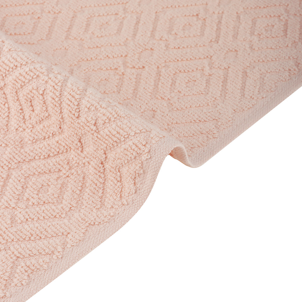 Полотенце кухонное махровое, 30х50см, 100% хлопок, Spany, Mosaic, персиковый, арт.№ 434-187