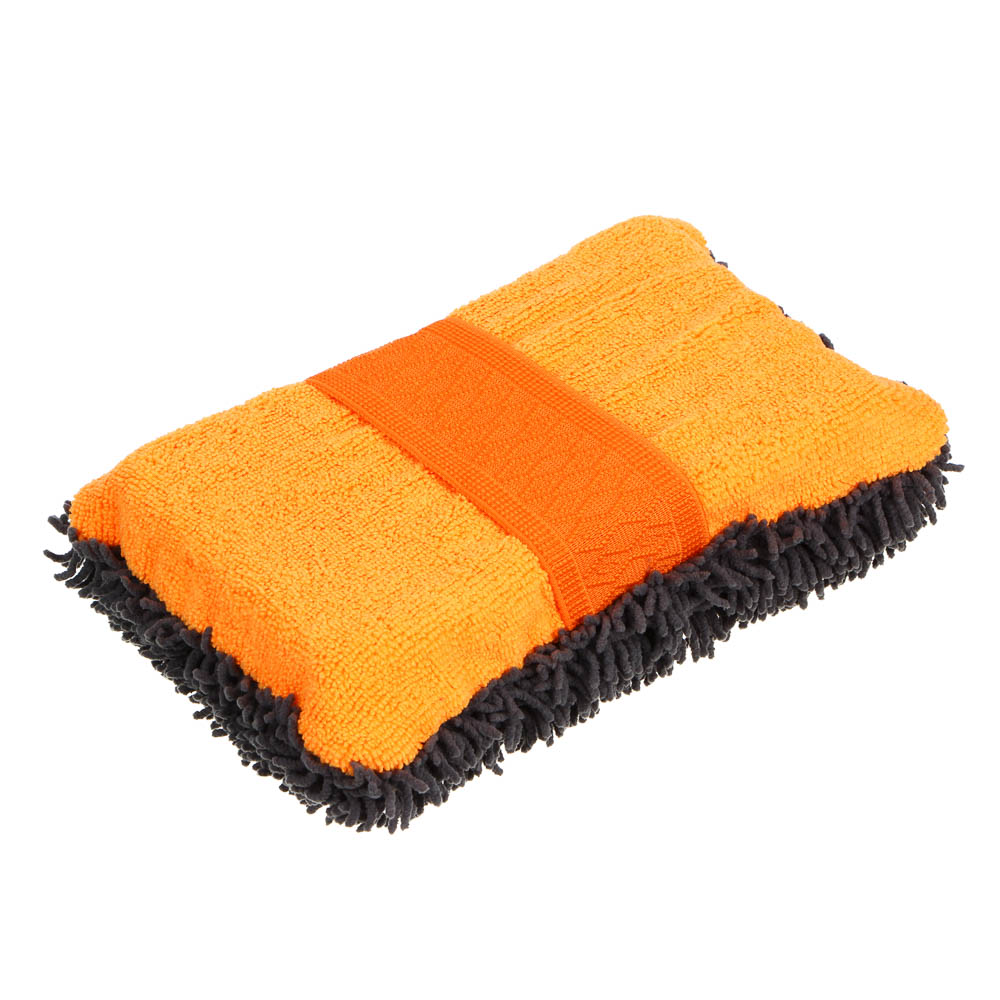 NG Губка для мытья микроворс, 20x14x5 см, арт.№ 728-021