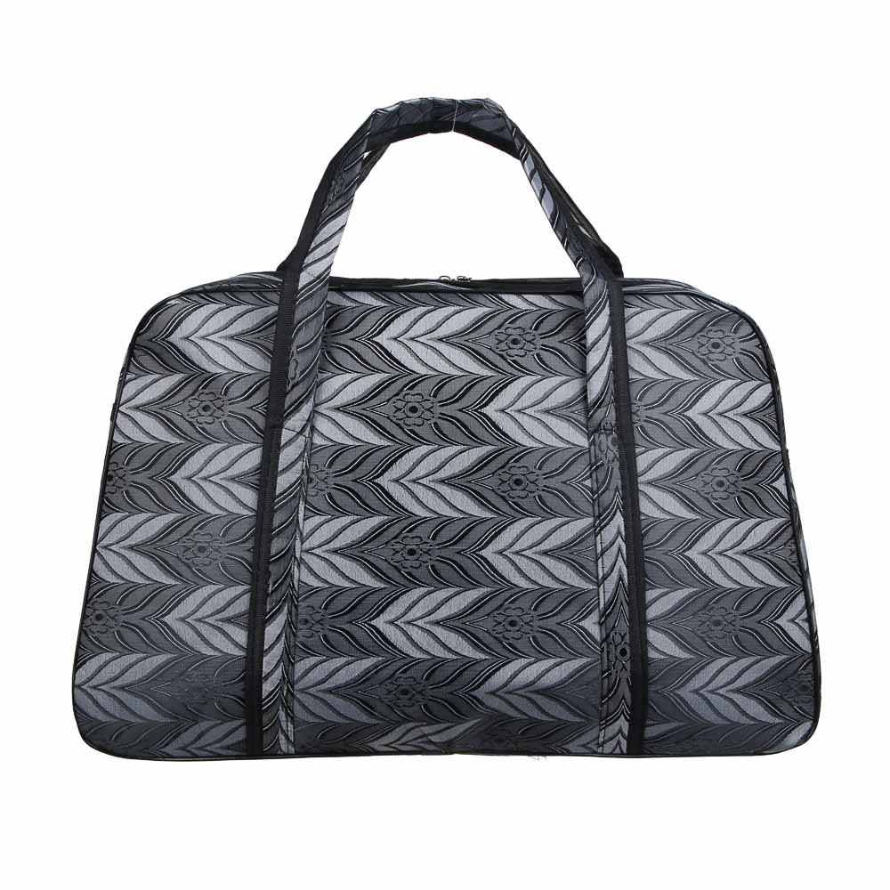 ЮL Сумка дорожная с длинным ремнем, полиэстер, 52х34х19см, серый, МП-5, арт.№ 337-171