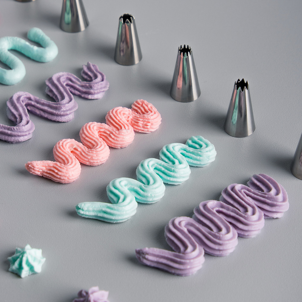 VETTA Набор кондитерских насадок 6 шт, вариант 1, нерж. сталь, арт.№ 881-309