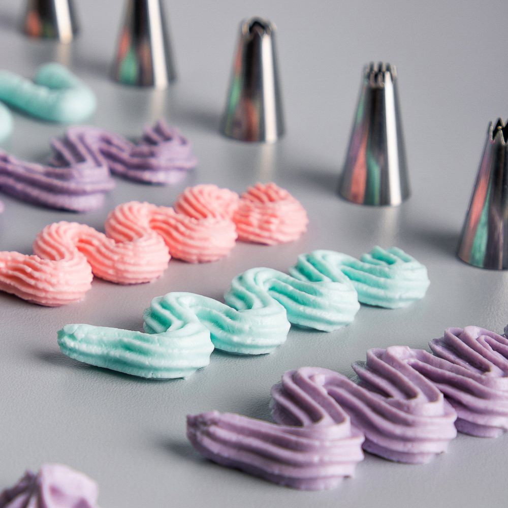 VETTA Набор кондитерских насадок 6 шт, вариант 1, нерж. сталь, арт.№ 881-309