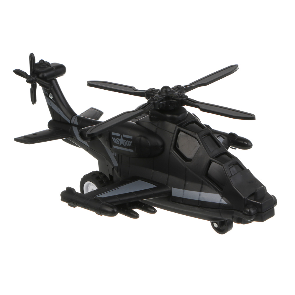 ИГРОЛЕНД Игрушка в виде вертолета "Военная операция", свет, звук, инерц., ABS, 20х12х8,2 см, 2 диз., арт.№ 292-210