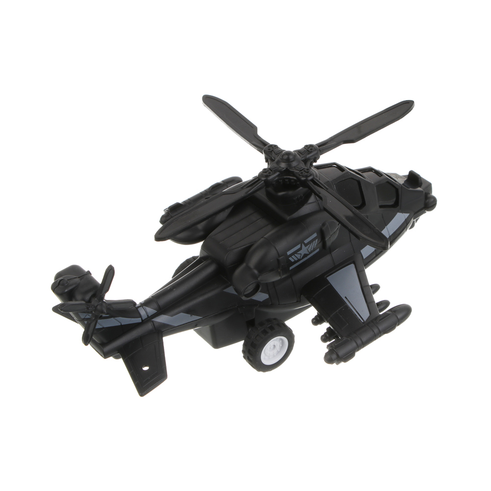 ИГРОЛЕНД Игрушка в виде вертолета "Военная операция", свет, звук, инерц., ABS, 20х12х8,2 см, 2 диз., арт.№ 292-210