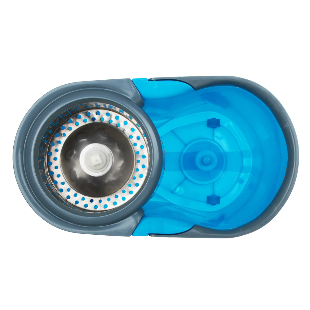 Набор для уборки с отжимом и смен.насадкой тм VETTA, доп.насадка d22см, ведро 11,8л, пласт., металл, арт.№ 407-032