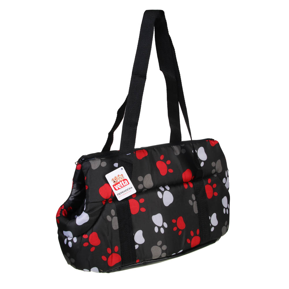 VETTA Сумка-переноска для домашних животных, ПЭ, хлопок, 35х20,5х21,5 см, арт.№ 273-156