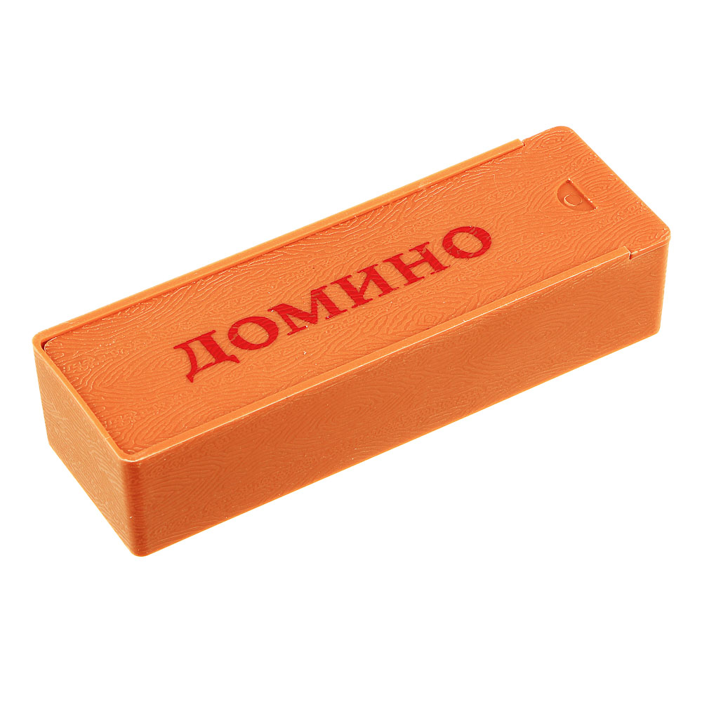 LDGames Домино пластик, в пластиковом боксе 14,5х5см, 4006B, арт.№ 341-140