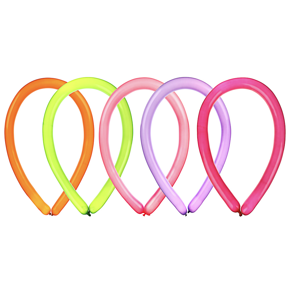 Капитан Весельчак Шары воздушные 1,2гр. "Колбаска"+ насос 6 пр., пластик, пакет, арт.№ 513-112