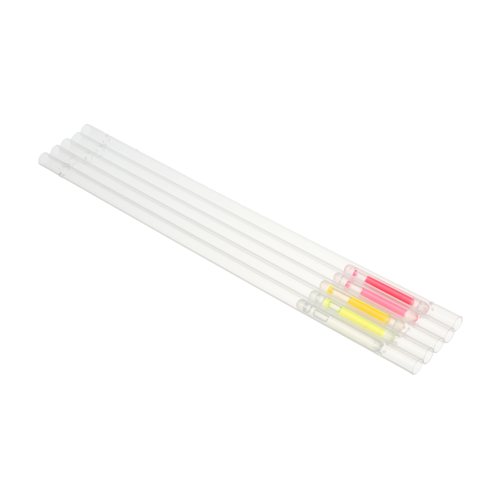 Fntastic Набор трубочек для напитков, флуоресцентные, 5шт, PE, арт.№ 854-030