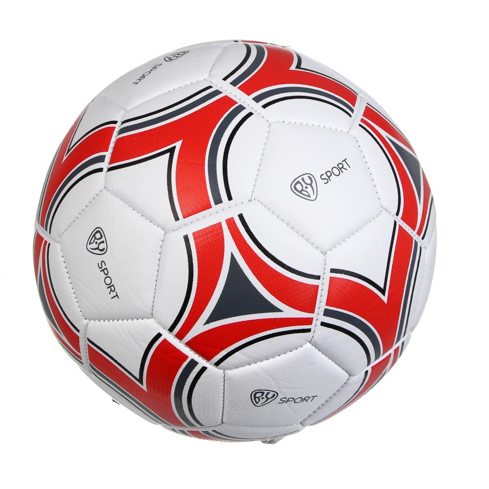 Мяч футбольный, тм BY SPORT, размер 5, 22см, 2сл, PVC 3.0мм, 340г (+-10%), арт.№ 133-218