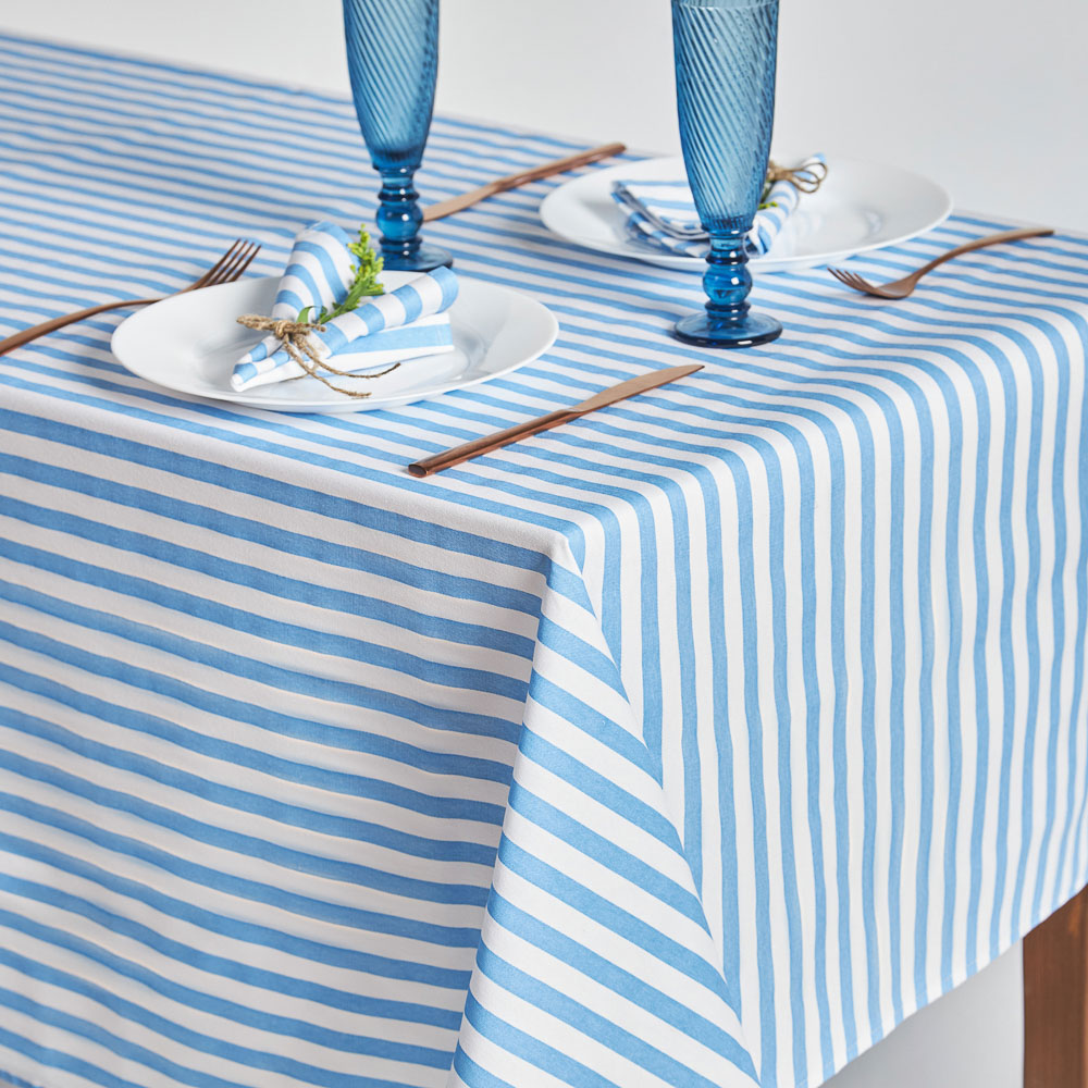 PROVANCE Гортензия Скатерть текстильная 140х180см с водоотталкивающей пропиткой, 100% хлопок, арт.№ 488-094