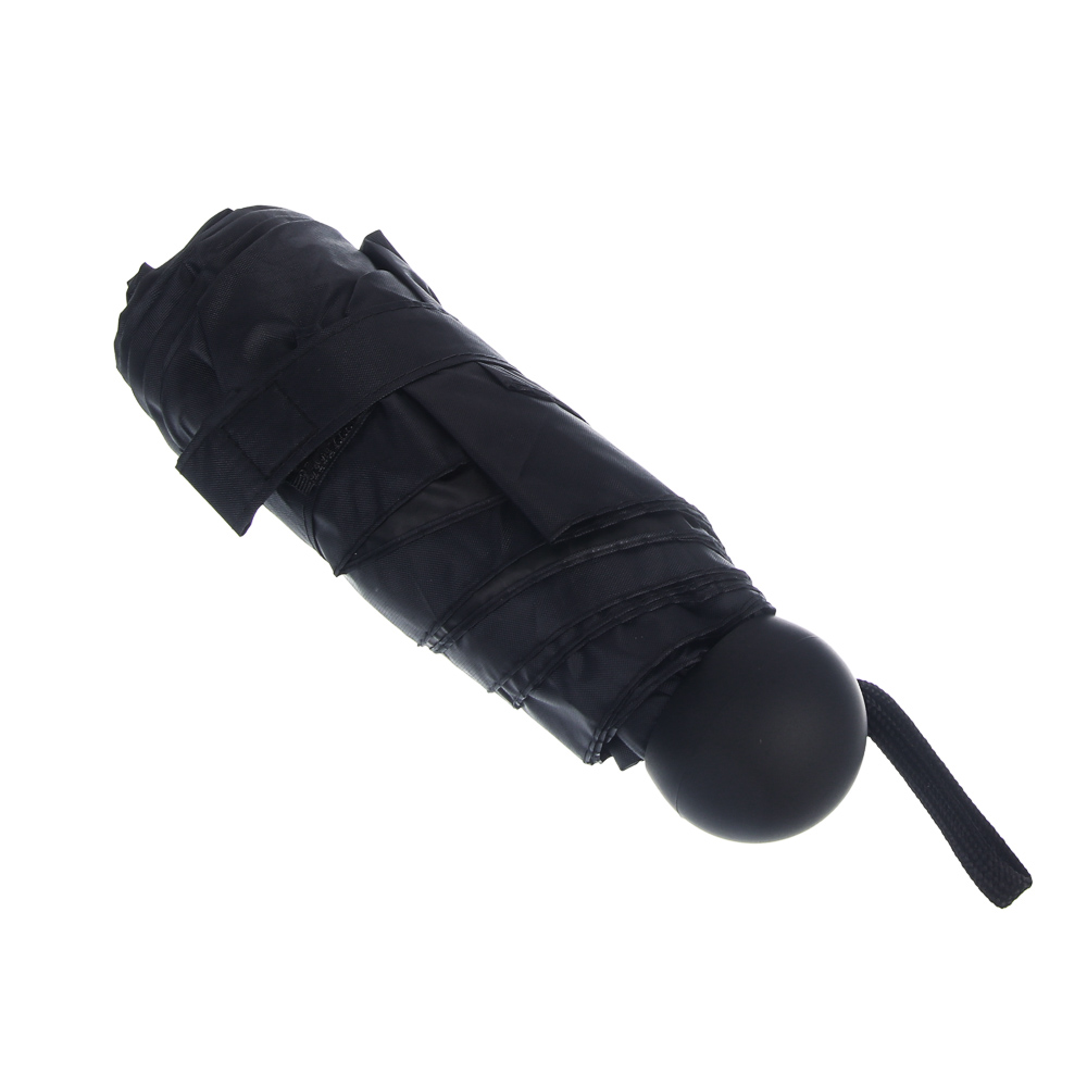 Зонт-мини механика в чехле, диаметр 90 см, 6 спиц, сплав, пластик, полиэстер, UF, 3 цвета, арт.№ 302-405