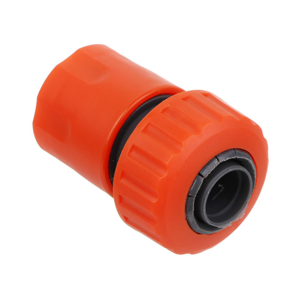 INBLOOM Набор для полива (пистолет 8 реж- 1шт., 3/4" коннектор- 2шт., 1/2"-3/4" штуцер-1шт.) ПП, арт.№ 167-040