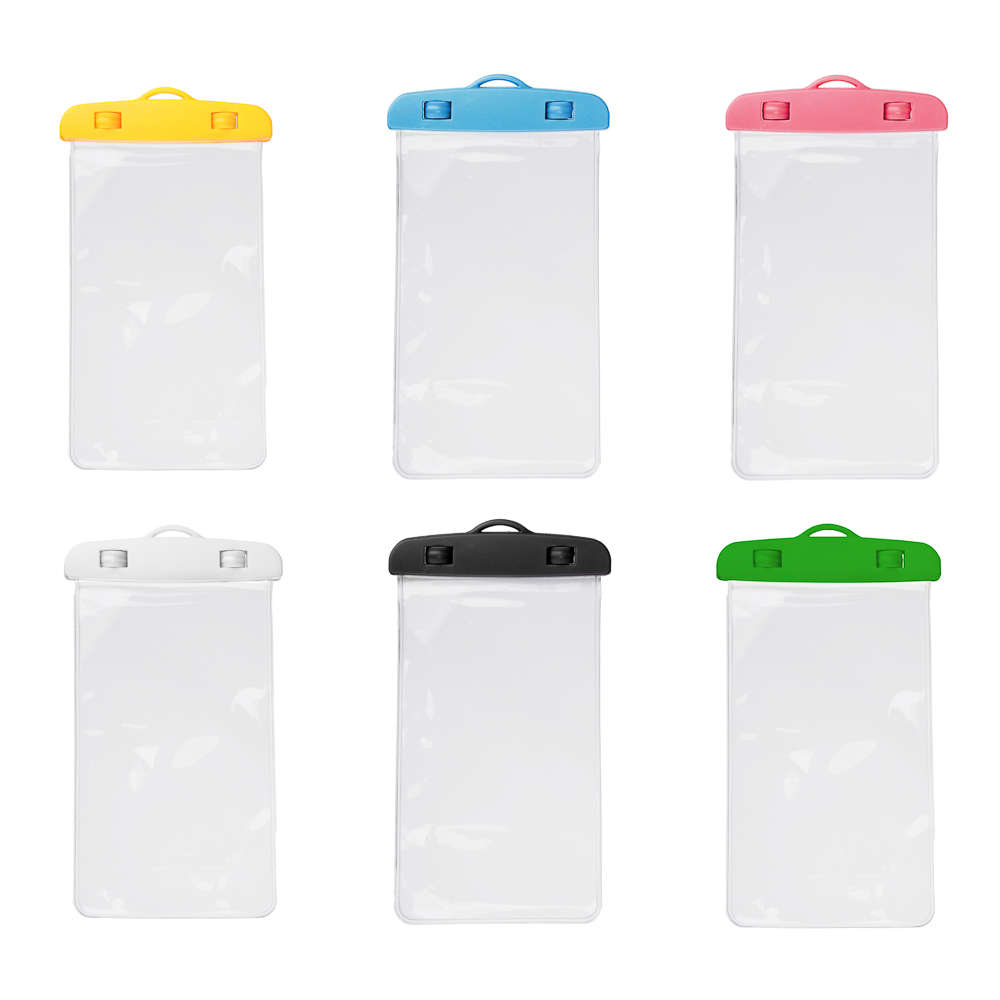 Чехол для телефона водонепрониц. на шнурке FORZA, 10х20см, ПВХ, 6 цв., арт.№ 916-052