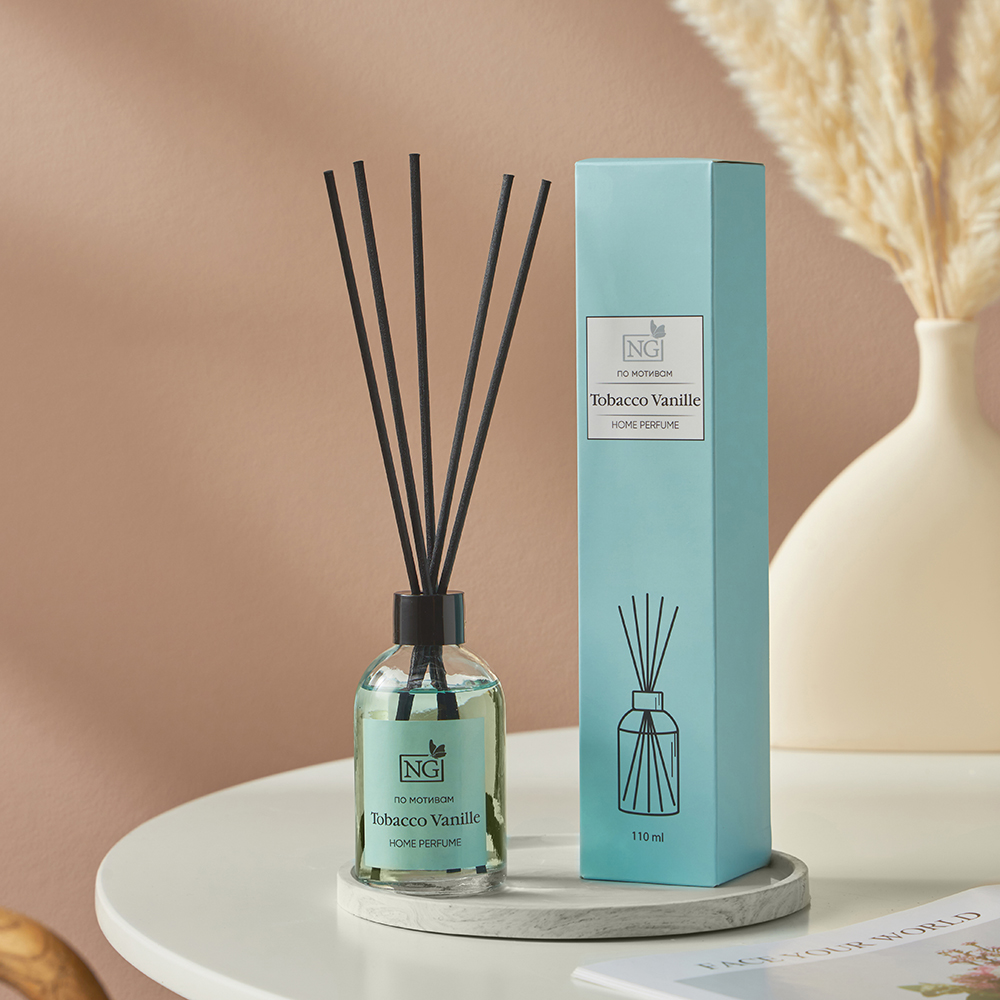 NEW GALAXY Ароматизатор диффузор Home Perfume, Tab.vanille 110 мл, арт.№ 778-182