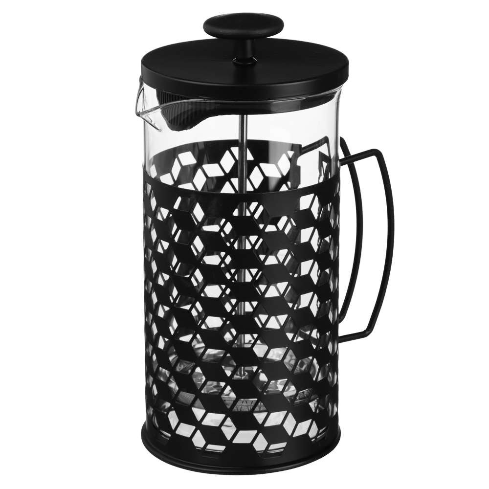 SATOSHI Монблан Френч-пресс 1000мл, стекло, нерж.сталь, арт.№ 850-272