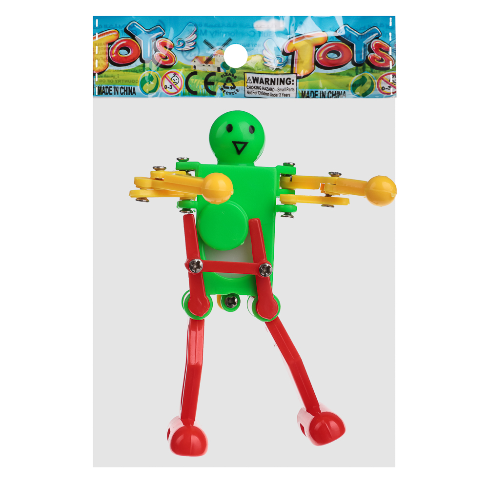 ИГРОЛЕНД Головоломка "Танцующий человечек", пластик, 9х5см, 3 цвета, арт.№ 295-008