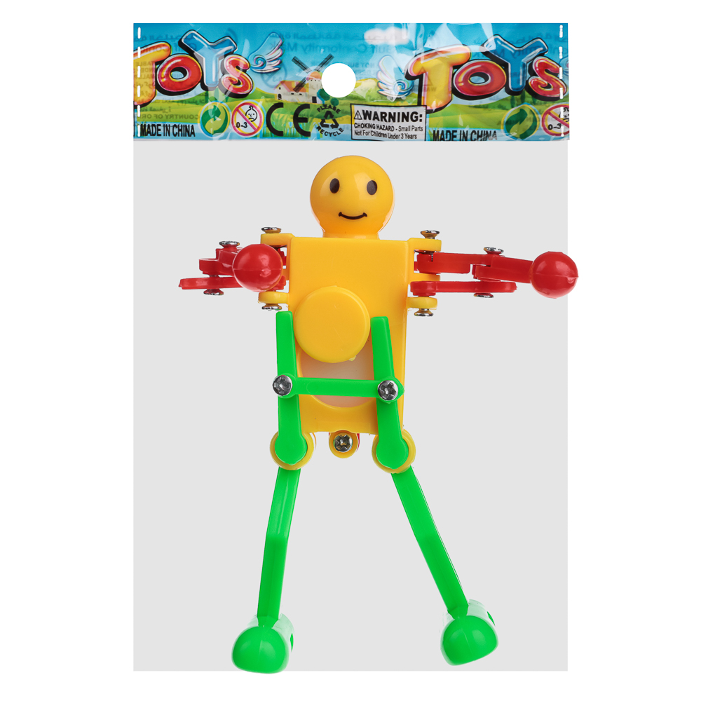 ИГРОЛЕНД Головоломка "Танцующий человечек", пластик, 9х5см, 3 цвета, арт.№ 295-008