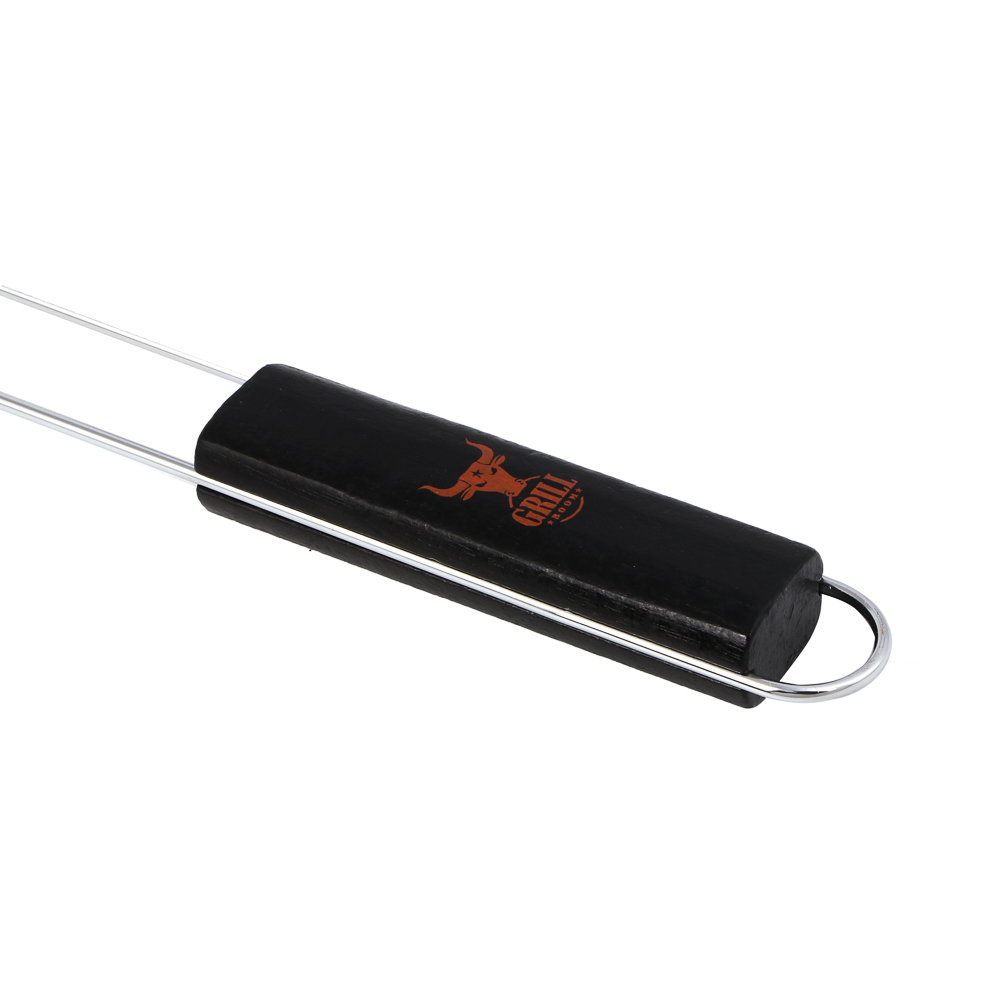 Решетка-гриль хром. тм GRILLBOOM, 21х35х2см, арт.№ 104-017