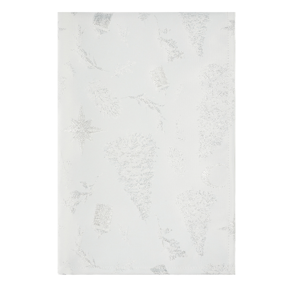 PROVANCE Ноэль Скатерть текстильная 140х180см с водоотталкив.пропиткой, 85% полиэстер 15% люрекс, арт.№ 492-158