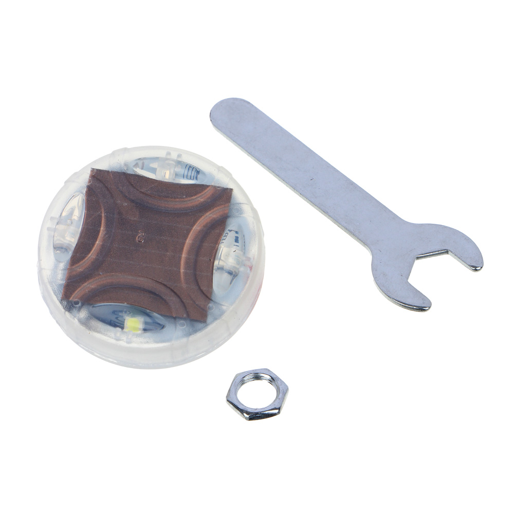 NG Фонарь для подсветки дисков на солнечной батарее, 1шт, арт.№ 209-031