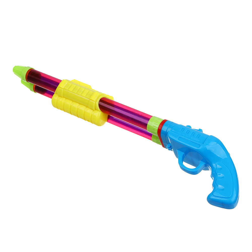 ИГРОЛЕНД Водный пистолет, 200мл, 47х11х7см, 4 дизайна, арт.№ 277-140