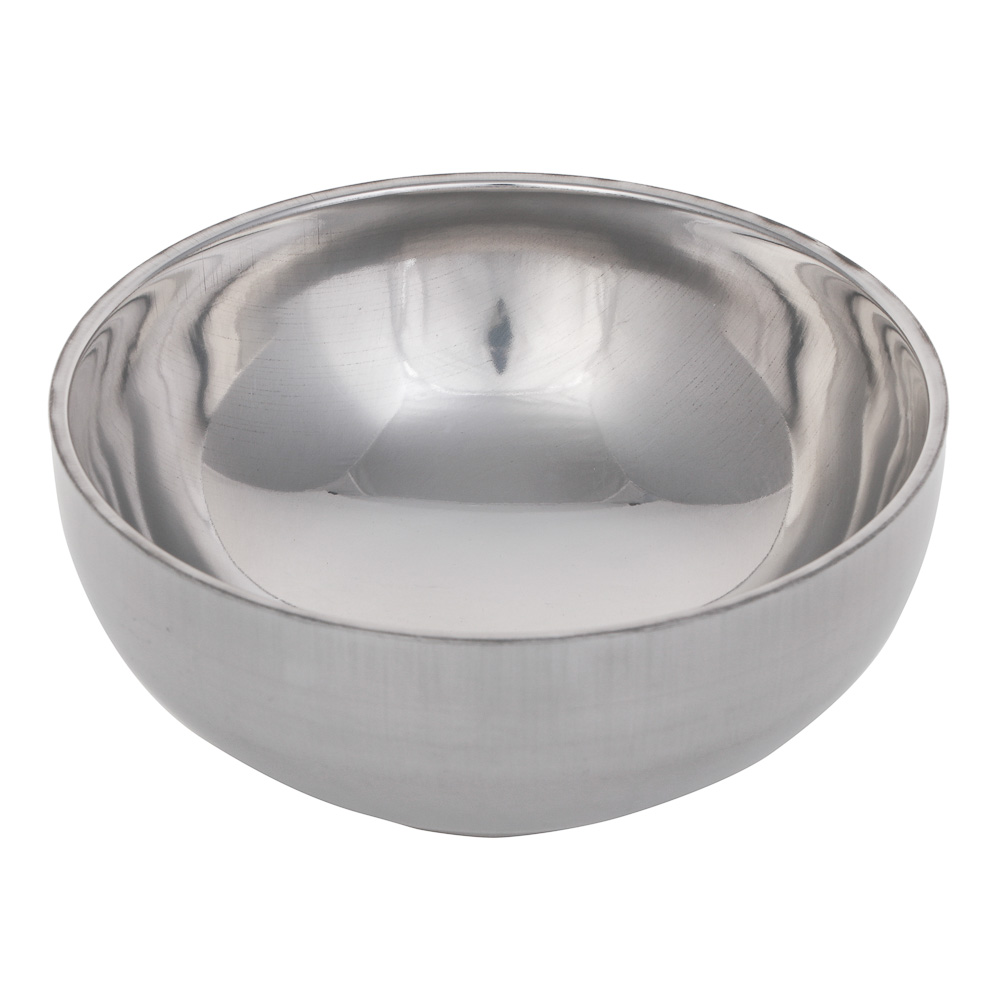 Миска походная с двойными стенками тм РУССО ТУРИСТО, 14,5 см, 201-я нерж.сталь, арт.№ 123-056