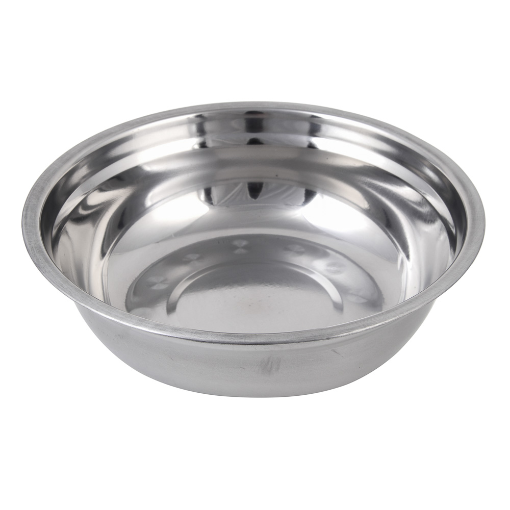 Миска походная однослойная тм РУССО ТУРИСТО, 24 см, 410-я нерж.сталь, арт.№ 123-059