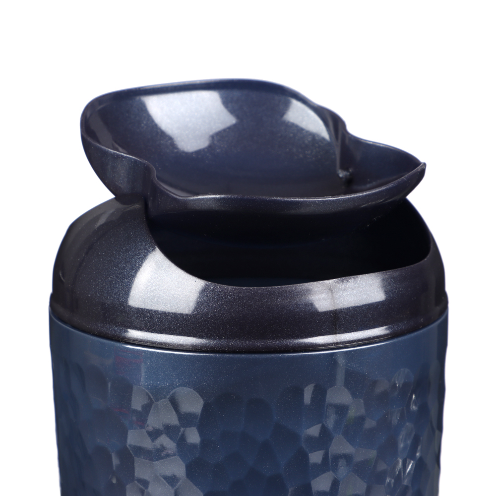 Контейнер для мусора настольный 1л, Luna, пластик, синий, арт.№ 463-434