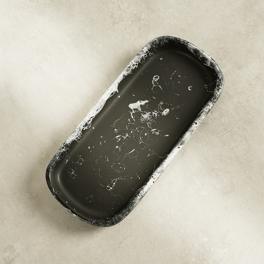 VETTA Поднос "Космос", доломит, 26х11,5х3см, арт.№ 463-172