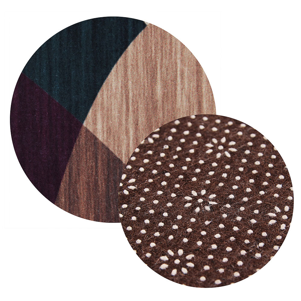 VETTA Коврик придверный текстильный, нейлон 40х60см, эконом, "Абстракция", 4 дизайна, арт.№ 466-225