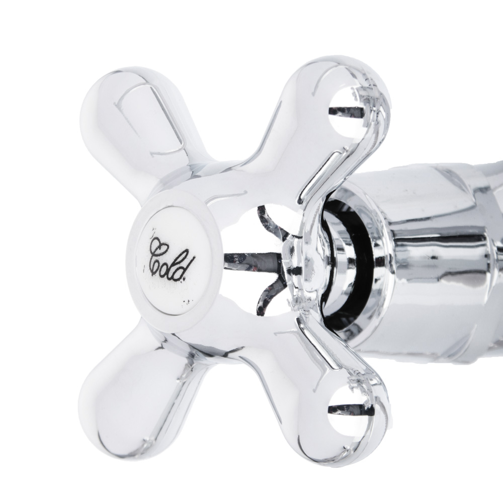 СоюзКран Смеситель для ванны с душем, круглый излив 30см, кер. кран-буксы 1/2, хром, цинк, SK08-S222, арт.№ 567-037