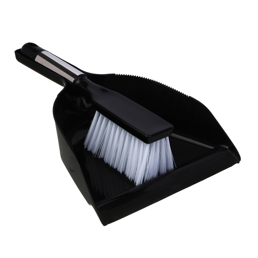 VETTA Набор: совок + щетка Сопрано, полипропилен, нерж.сталь, щетка 25,5х5х6,5, совок 29х21х6,5см, арт.№ 445-049