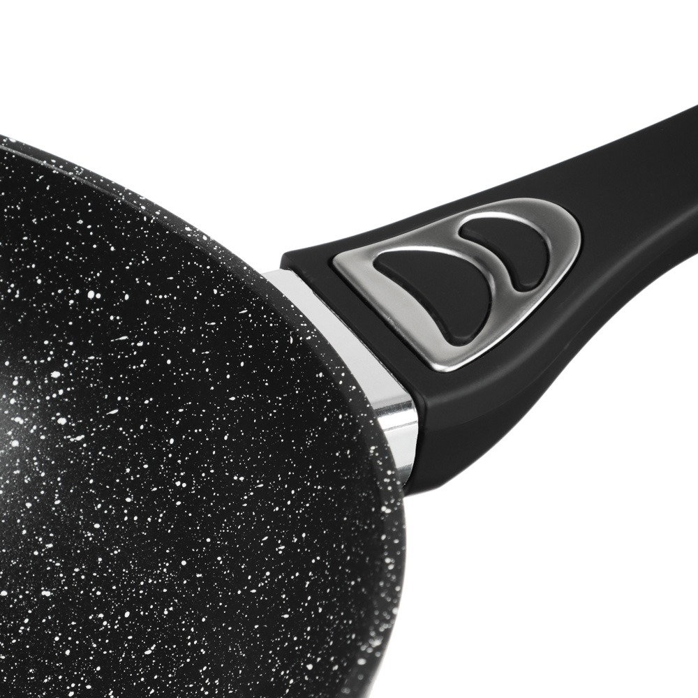 SATOSHI Танто Сотейник литой d28см, антипригарное покрытие Мрамор, индукция, арт.№ 846-389