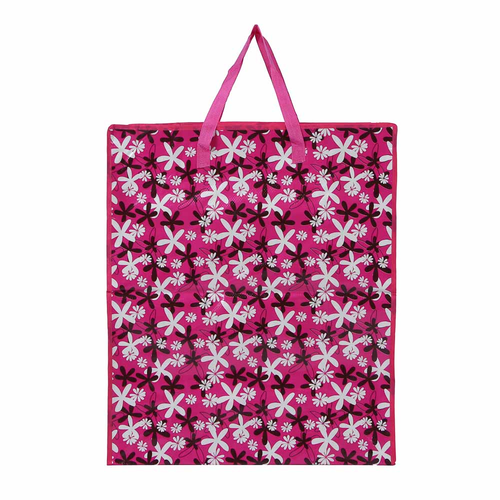 VETTA Сумка хозяйственная, 55х65х25см, 89 литров, до 7кг, полипропилен, 4 дизайна, арт.№ 467-132