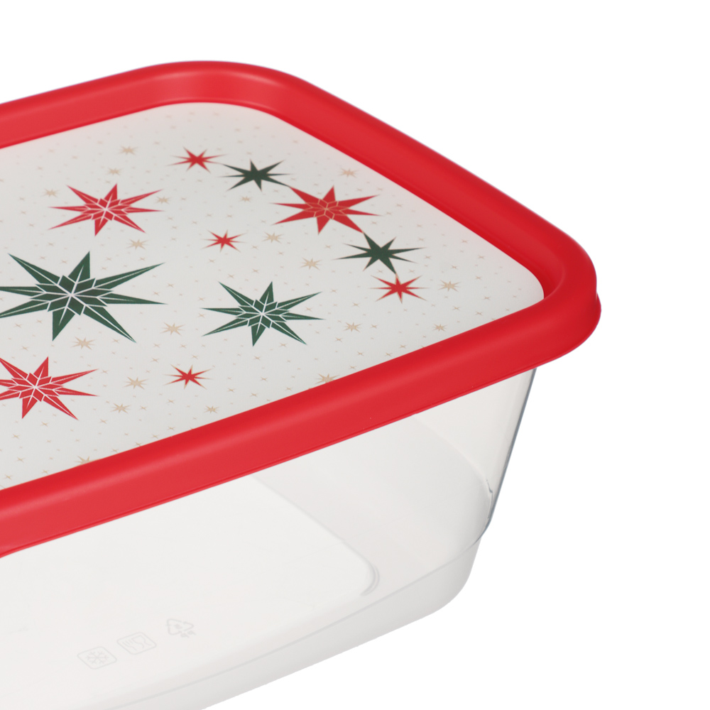 Щелкунчик Контейнер для продуктов прямоугольный 1,5, пластик, арт.№ 861-516