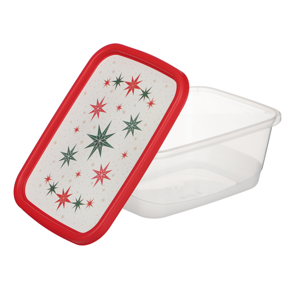 Щелкунчик Контейнер для продуктов прямоугольный 1,5, пластик, арт.№ 861-516