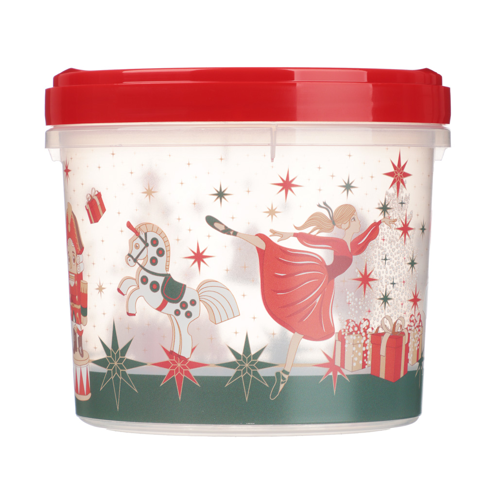 Щелкунчик Банка с завинчивающейся крышкой 0,7л, пластик, арт.№ 861-517