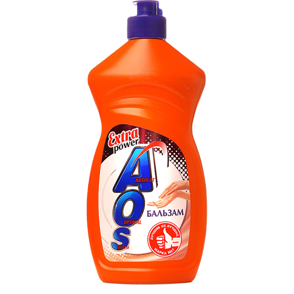 Средство для мытья посуды AOS Бальзам/Алоэ вера/Лимон/Вишня,п/б,450г, арт.№ 992-060