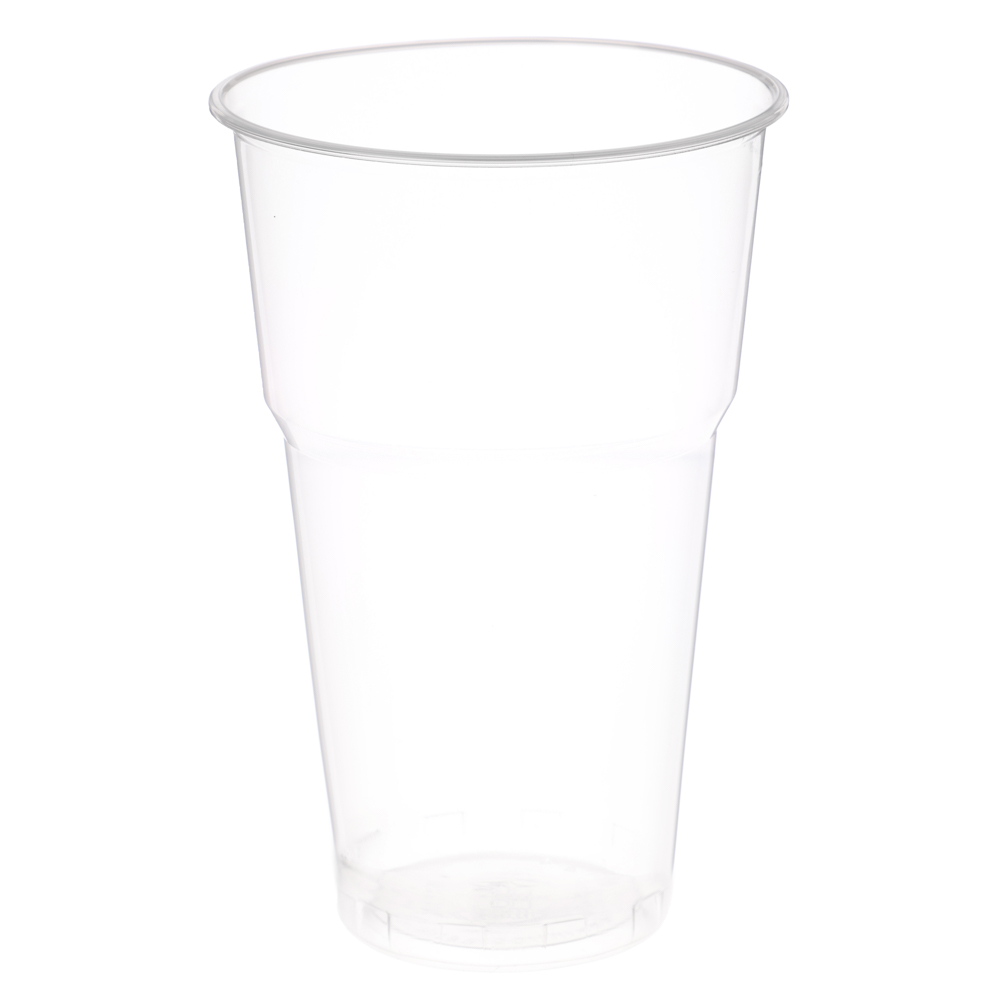 Стакан неокрашенный тм VIP, 500 мл, полистирол, 12 шт, арт.№ 438-271