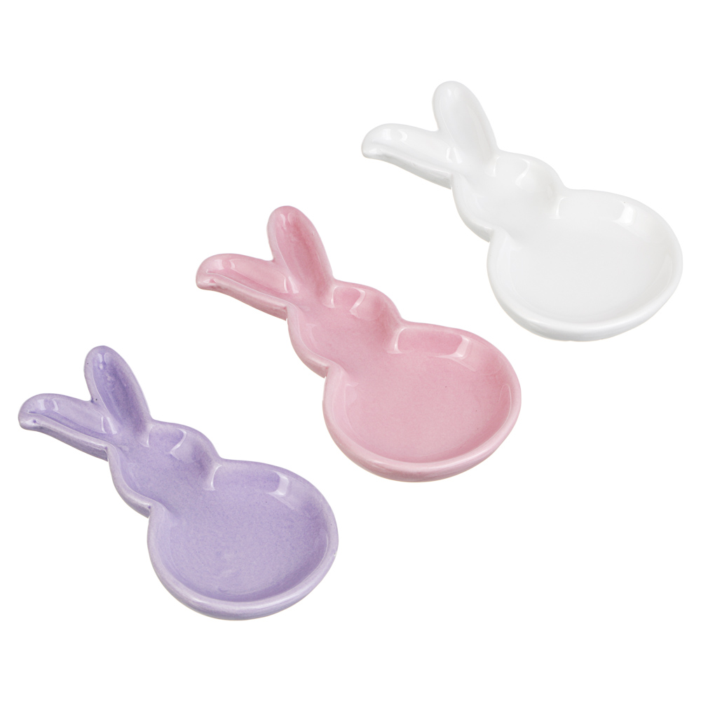 Подставка декоративная тм LADECOR 15,5x8x1,8 см, 3 цвета, арт.№ 514-020