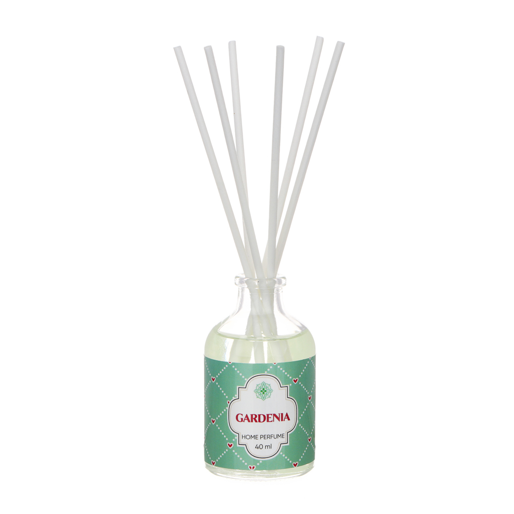 LADECOR Аромадиф.с пал.,40 мл,6 аром.Лён,Гардения,Лотос,Ваниль,Пассифлора и манго,Черн.чай и ветивер, арт.№ 412-048