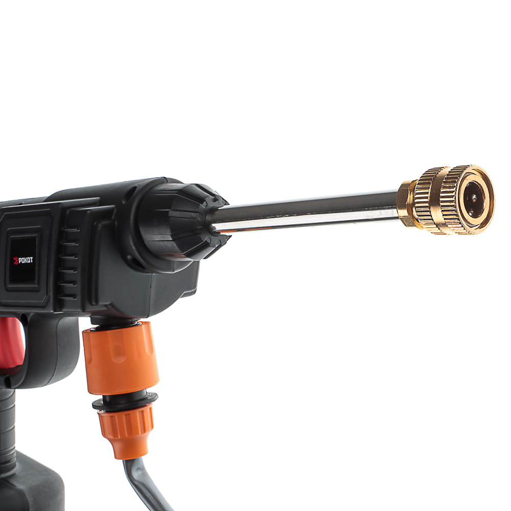 РОКОТ Минимойка высокого давления аккумуляторная, в кейсе, 2 АКБ, арт.№ 690-178