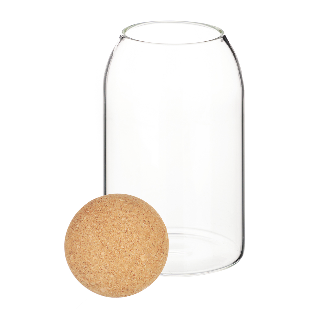 VETTA Банка для хранения "ЭКО", 19х9см, стекло, арт.№ 828-268