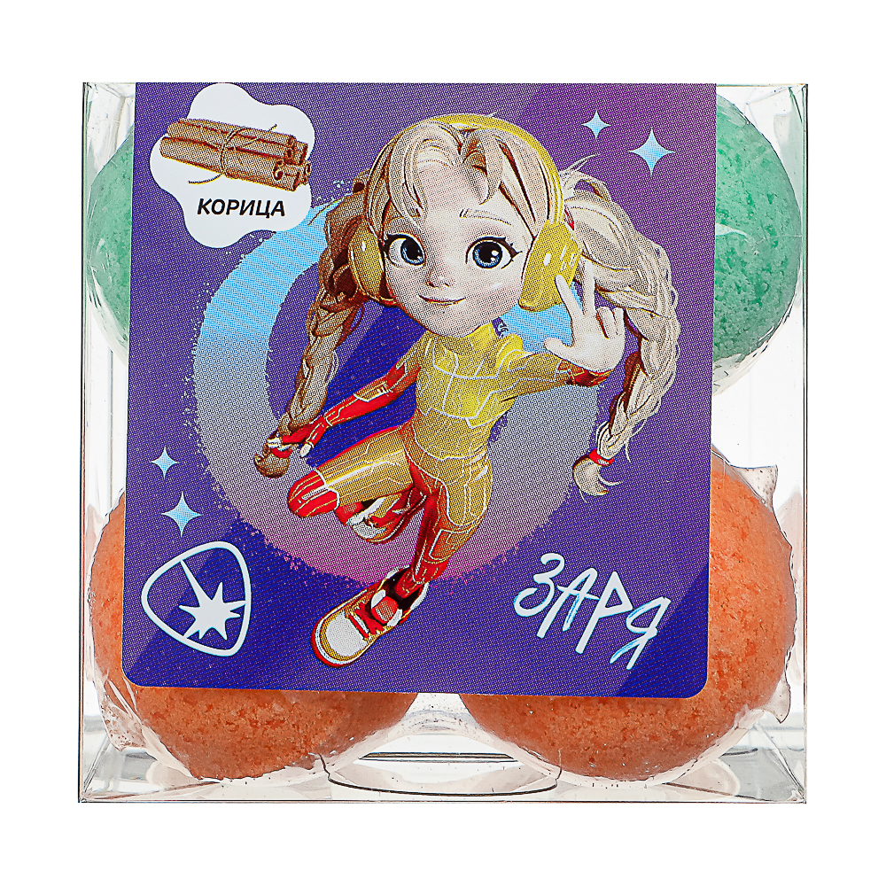 BY Русские Супергерои Шипучая соль для ванны, 160г, арт.№ 953-063