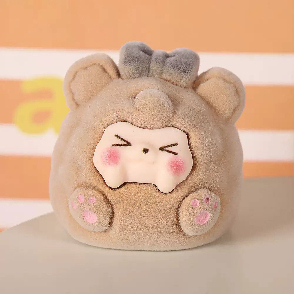 Игрушка сюрприз "Пухляши" с наклейками, ИГРОЛЕНД, полистоун, PVC, арт.№ 274-280