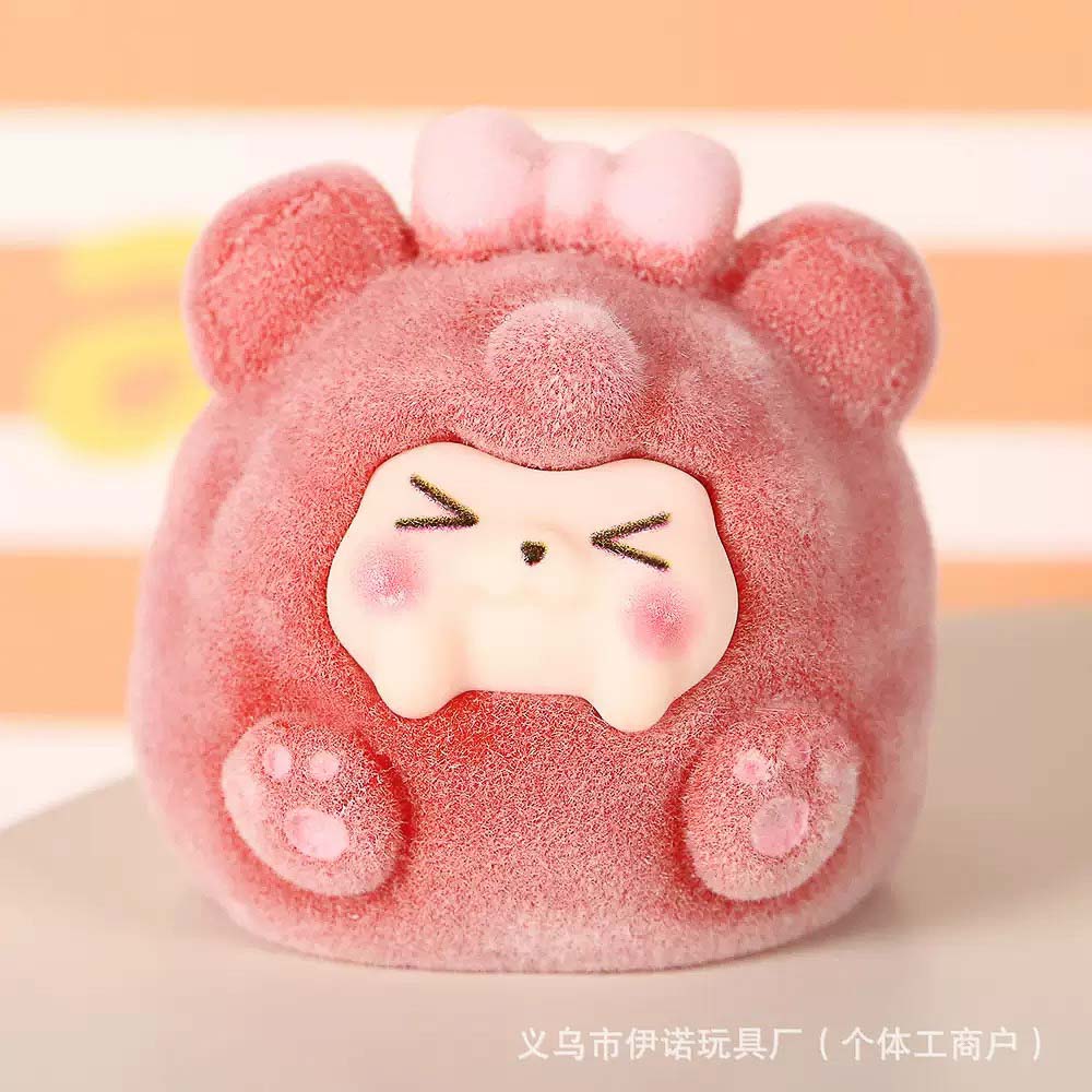 Игрушка сюрприз "Пухляши" с наклейками, ИГРОЛЕНД, полистоун, PVC, арт.№ 274-280