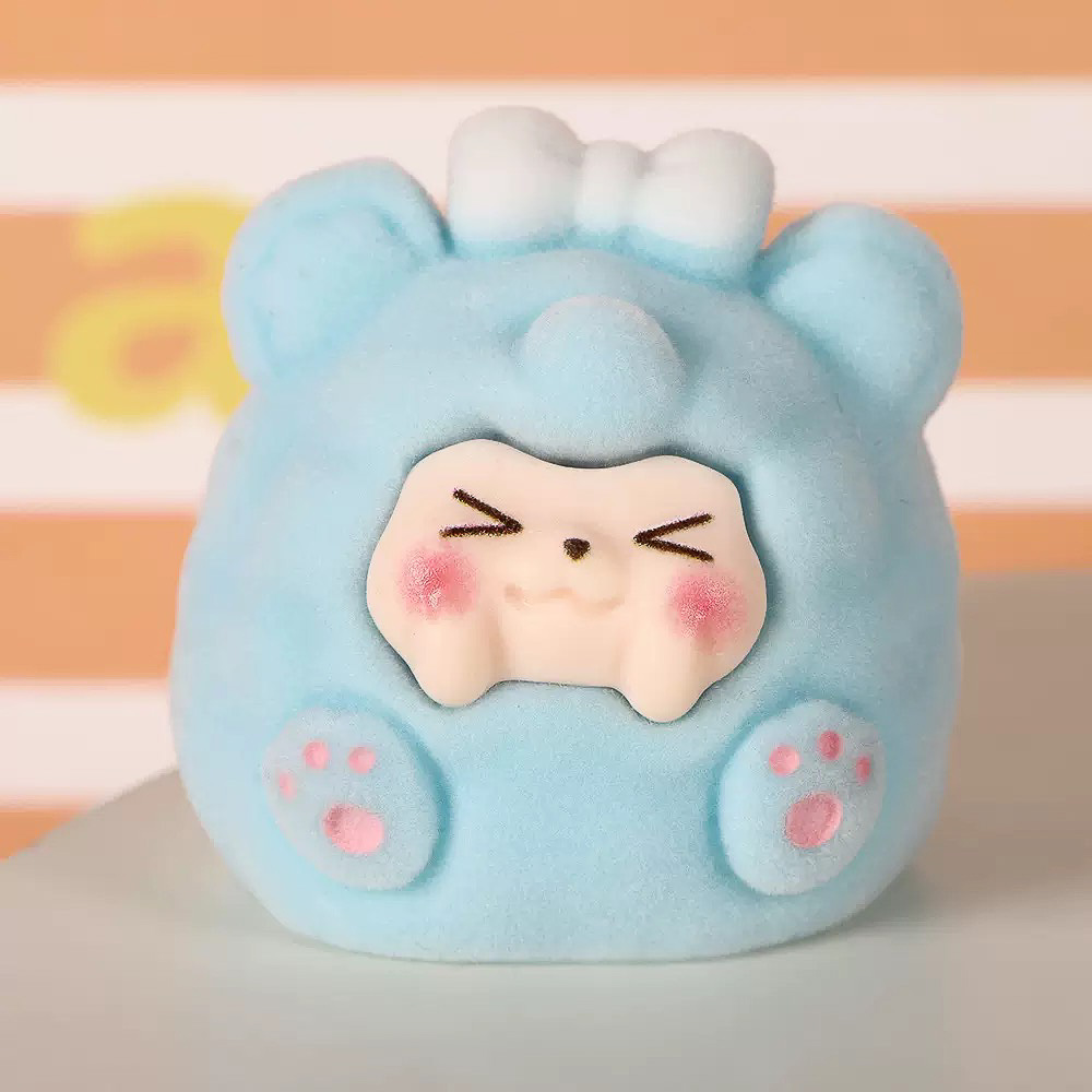 Игрушка сюрприз "Пухляши" с наклейками, ИГРОЛЕНД, полистоун, PVC, арт.№ 274-280