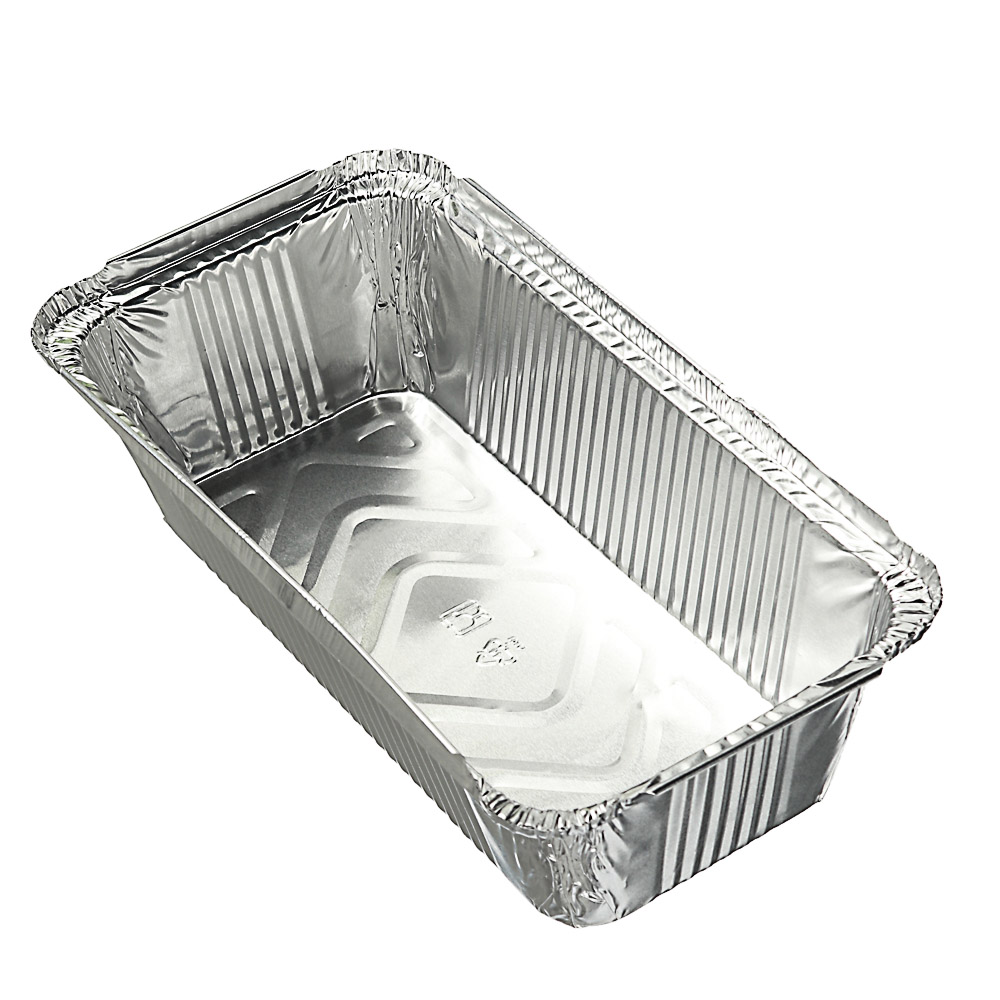 Форма для запекания, алюминиевая фольга, 22x12x5,3см, дно 18x7,8cм, 865мл, L-край, R14L, арт.№ 438-137